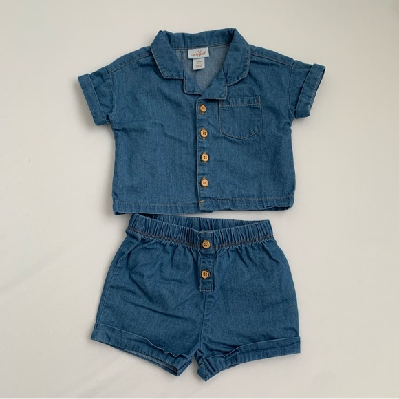 Cat & Jack Other - Cat & Jack Denim Two Piece Set